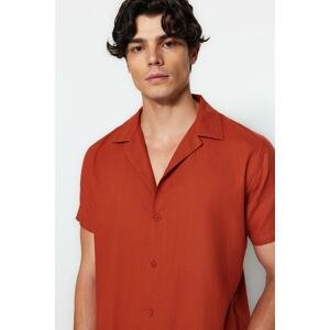 Trendyol Shirt - Red - Relaxed fit