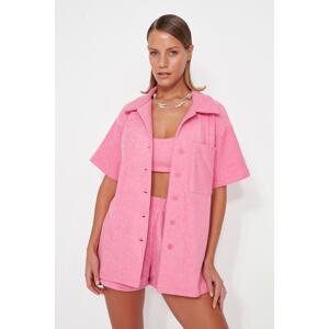Trendyol Shirt - Pink - Relaxed fit