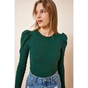 Happiness İstanbul Blouse - Green - Regular fit