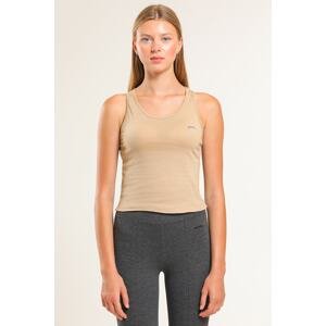 Slazenger Sports Tank Top - Brown - Fitted