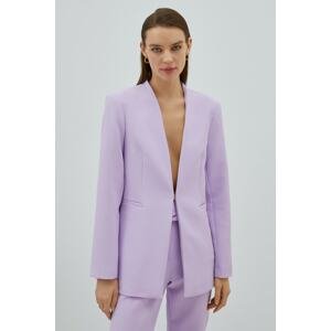 Koton Blazer - Purple - Regular fit