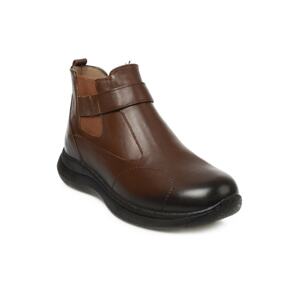 Forelli Ankle Boots - Brown - Flat