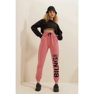 Trend Alaçatı Stili Sweatpants - Rosa - Joggers