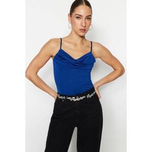 Trendyol Bodysuit - Dark blue - Fitted