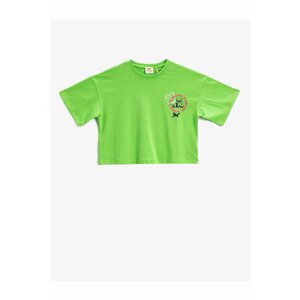Koton T-Shirt - Grün - Regular fit