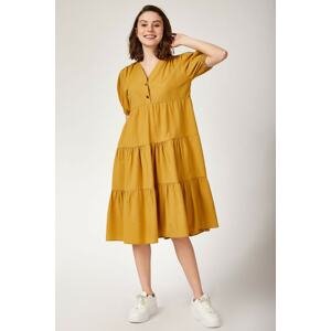Bigdart Dress - Yellow - A-line