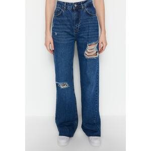 Trendyol Jeans - Blau - Wide leg