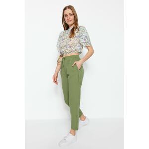 Trendyol Pants - Khaki - Carrot pants