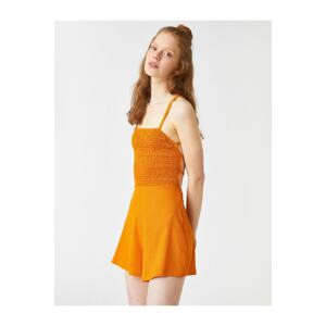 Koton Jumpsuit - Orange - Fitted