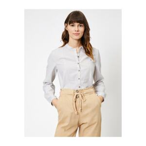Koton Shirt - Grau - Regular fit