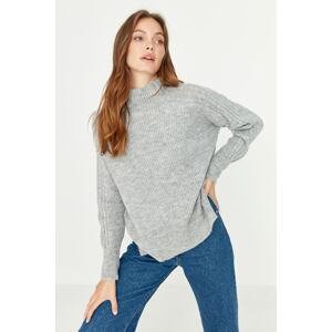 Trendyol Sweater - Grau - Regular fit