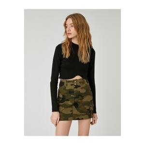 Koton Skirt - Khaki - Mini