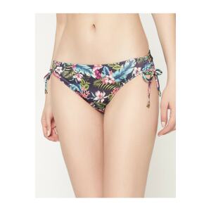 Koton Bikini Bottom - Dark blue - Floral