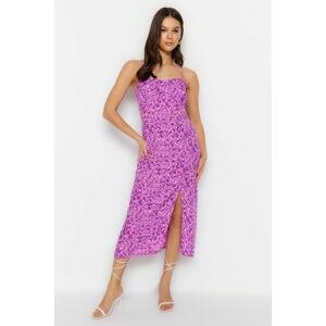 Trendyol Lilac Lilac Back Detailed Woven Dress Woven Woven Dress