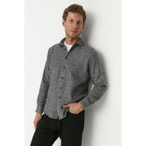 Trendyol Shirt - Grau - Regular fit
