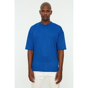 Trendyol T-Shirt - Dark blue - Oversize