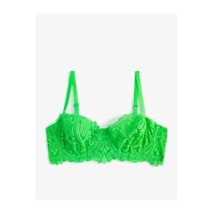 Koton Lace Brassiere Underwired Unpadded Unpadded