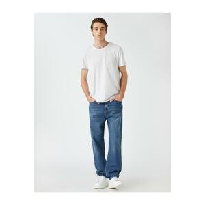 Koton Loose Fit Jean Trousers Cotton - Steve Jean