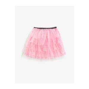Koton Layered Mini Tutu Skirt with Elastic Waist