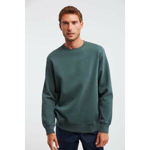 GRIMELANGE Travis Men's Soft Fabric Regular Fit Round Collar Sweatshir