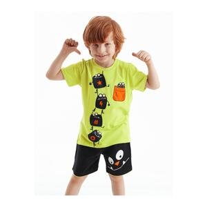 Denokids Cube Monsters Boys Shorts Set