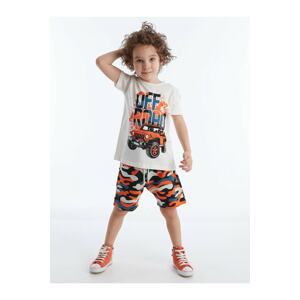 Mushi Road Camouflage Boys Shorts Set