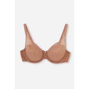 Dagi Bra - Brown - Plain