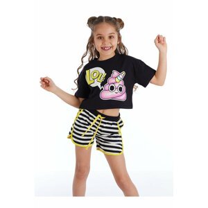 Mushi Lolycorn Girl Crop Top Shorts Set