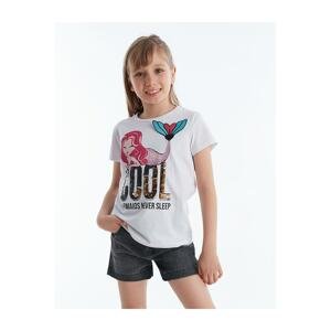 Mushi Cool Mermaid Girl's Denim Shorts Set