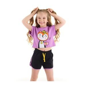 Denokids Squirrel Girl Child T-shirt Shorts Set