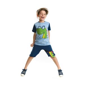 Denokids Hey Man Boy T-shirt Shorts Set