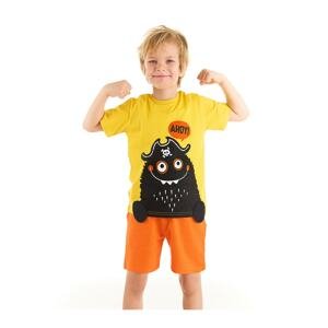 Denokids Pirate Monster Boy T-shirt Shorts Set