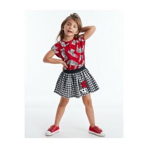 Mushi Zebra Plaid Girls' Dress