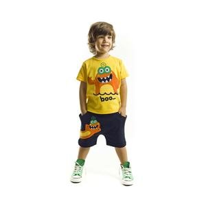 Denokids Lake Monster Boys T-shirt Shorts Set