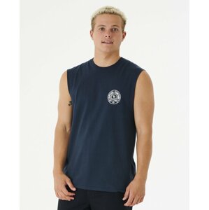 T-shirt Rip Curl STAPLER MUSCLE Dark Navy