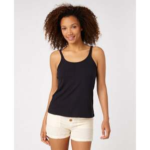 Tank Top Rip Curl AMANTEA RIB TOP Black