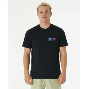 T-Shirt Rip Curl SURF REVIVAL DECAL TEE Black