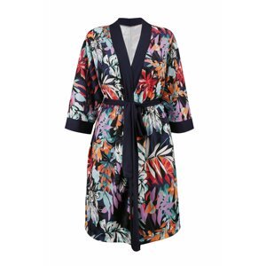 Eldar Woman's Bathrobe Edna Navy Blue