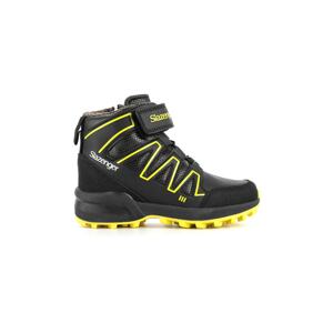 Slazenger KACEY Outdoor Boots Boys' Shoes Black / Yellow