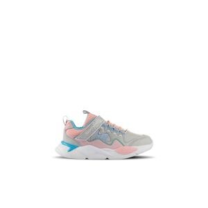 Slazenger Basket Sneaker Girls' Shoes Grey / Pink