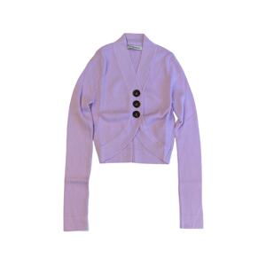 Dilvin Cardigan - Purple - Fitted