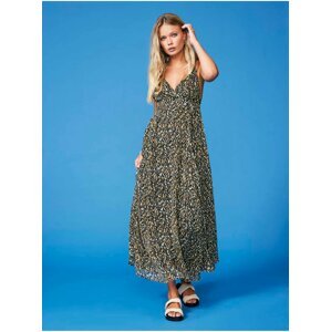 Brown Women's Patterned Maxi-Dresses ONLY Eliza - Women