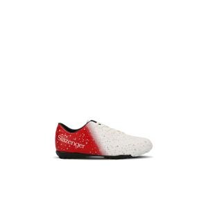 Slazenger Hania Hs Football Boys Football Field Shoes White / Red