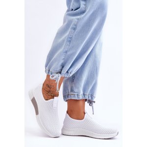 Classic slip-on sneakers White Frankie