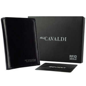 Leather wallet CAVALDI RFID