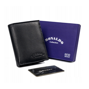 RONALDO RFID leather wallet