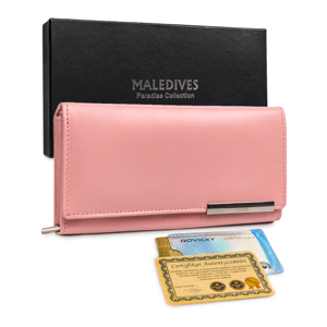 RFID leather wallet MALEDIVES
