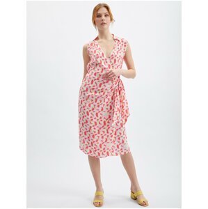 Orsay Pink Ladies Patterned Dress - Women