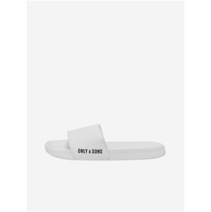 White Male Slippers ONLY & SONS Jarl - Men