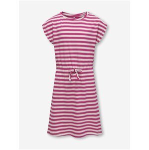 Dark Pink Striped Dress ONLY May